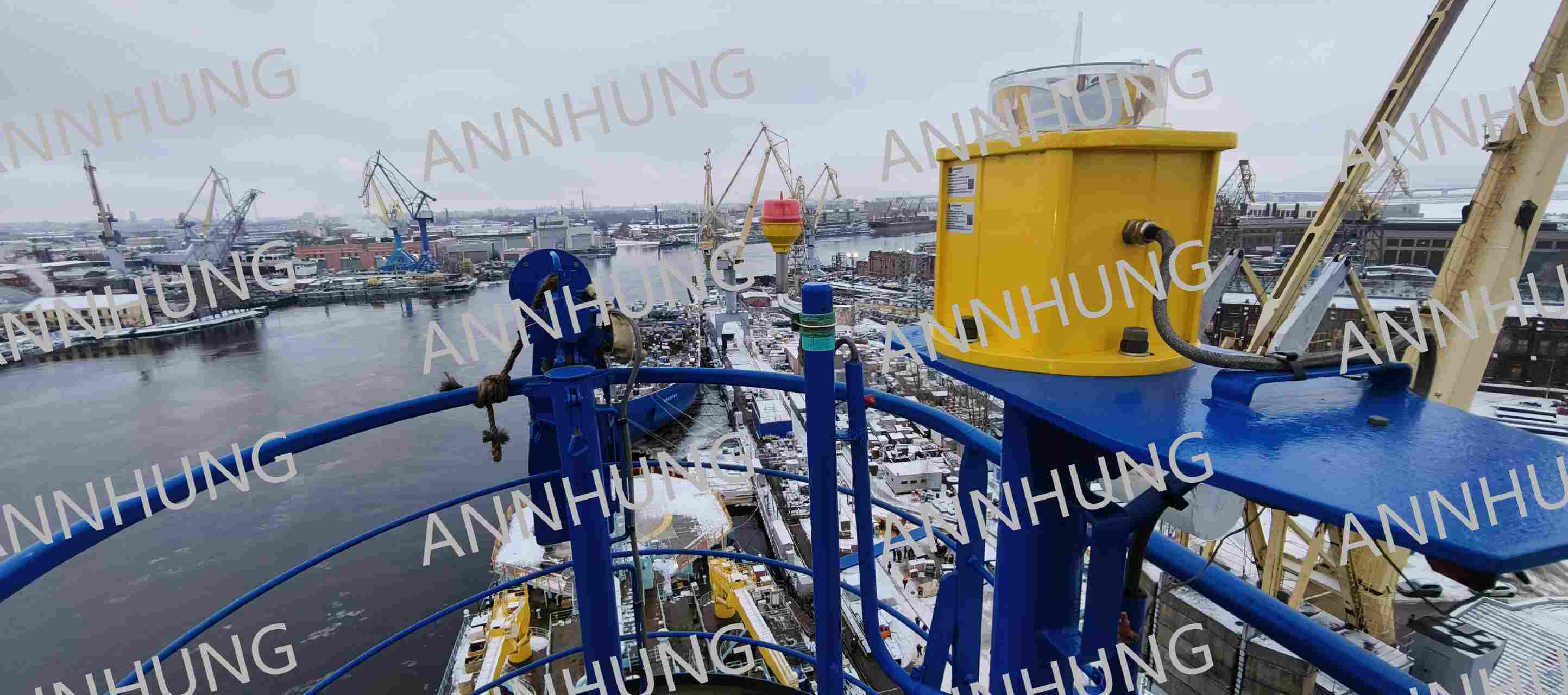 أحدث حالة شركة حول Helideck Lighting Case: AH-HP-I, AH-HP-F1, AH-HP-B1 & AH-LI-B2 System on Ship Deck