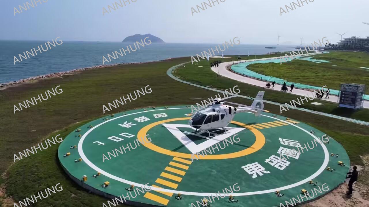 أحدث حالة شركة حول Coastal Heliport Light Installation Case: ICAO-Compliant LED Helipad Lighting for Safe Night Landings