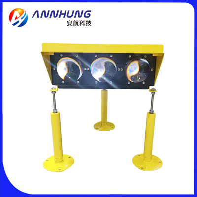 LED PAPI Precision Approach Path Indicator توجيه الطائرات لمهبط طائرات الهليكوبتر بمطار هليكوبتر