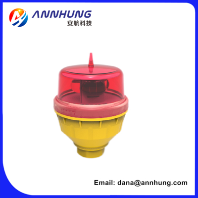 ضوء عائق الطيران LED ANNHUNG AH-LI-B2 32.5cd أحمر 100,000 ساعة