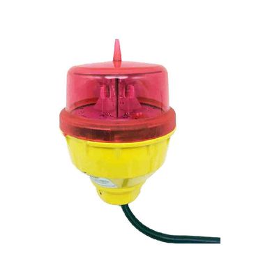 ضوء الحواجز الطيران منخفض الكثافة IP66 مضاد للماء LED ICAO FAA L-810 ضوء تحذير الطائرات المتوافق