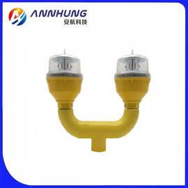 مزدوج 32cd IP66 LED إعاقة الطيران ضوء أحمر منخفض الكثافة