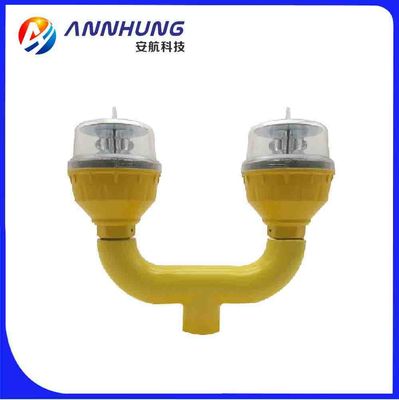 PMMA Lens 30fpm LED أضواء إعاقة الطيران البولي AH-LI-D2