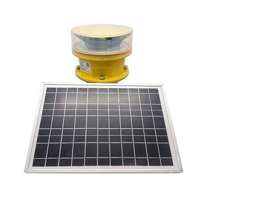 مصباح إيكاو LED متوسط ​​الكثافة لإعاقة الطيران من البولي كربونات المحمي من الأشعة فوق البنفسجية
